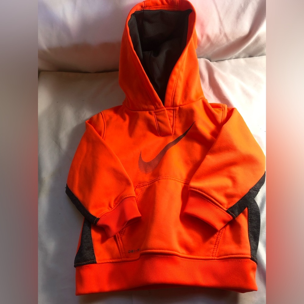 Nike Orange/Black Jacket Toddler Size 18M (80-85cm)